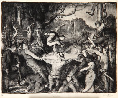 Initiation in the Frat by George Wesley Bellows